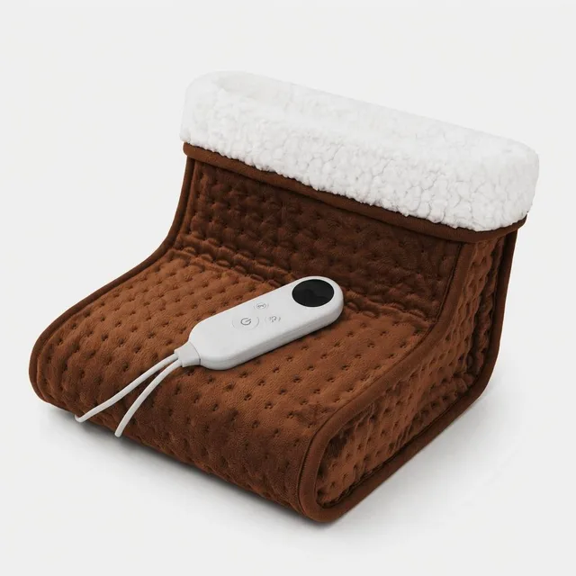 Flannel and sherpa warming pad