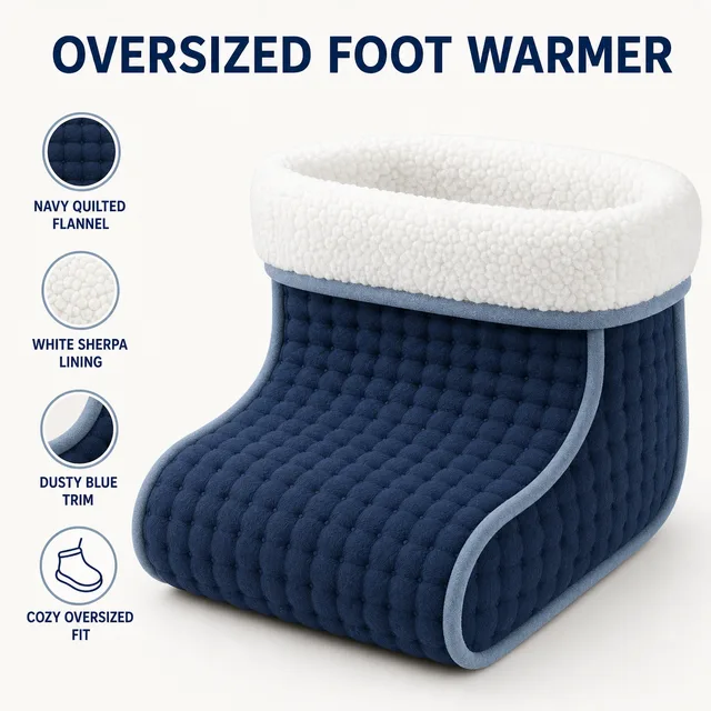 Crystal-velvet electric foot blanket