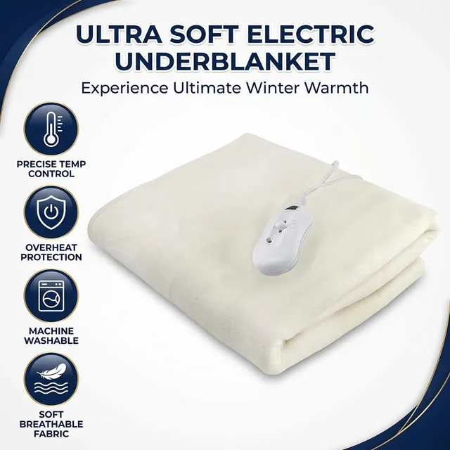 Electric heated underblanket